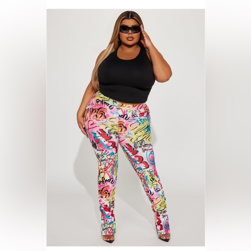 Marie Graffiti Stacked Legging